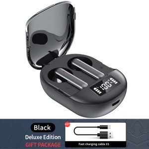 K40 Wireless Bluetooth Tws Digital Display Low Latency Stereo In Ear Bluetooth Earphones For Entertainment Games