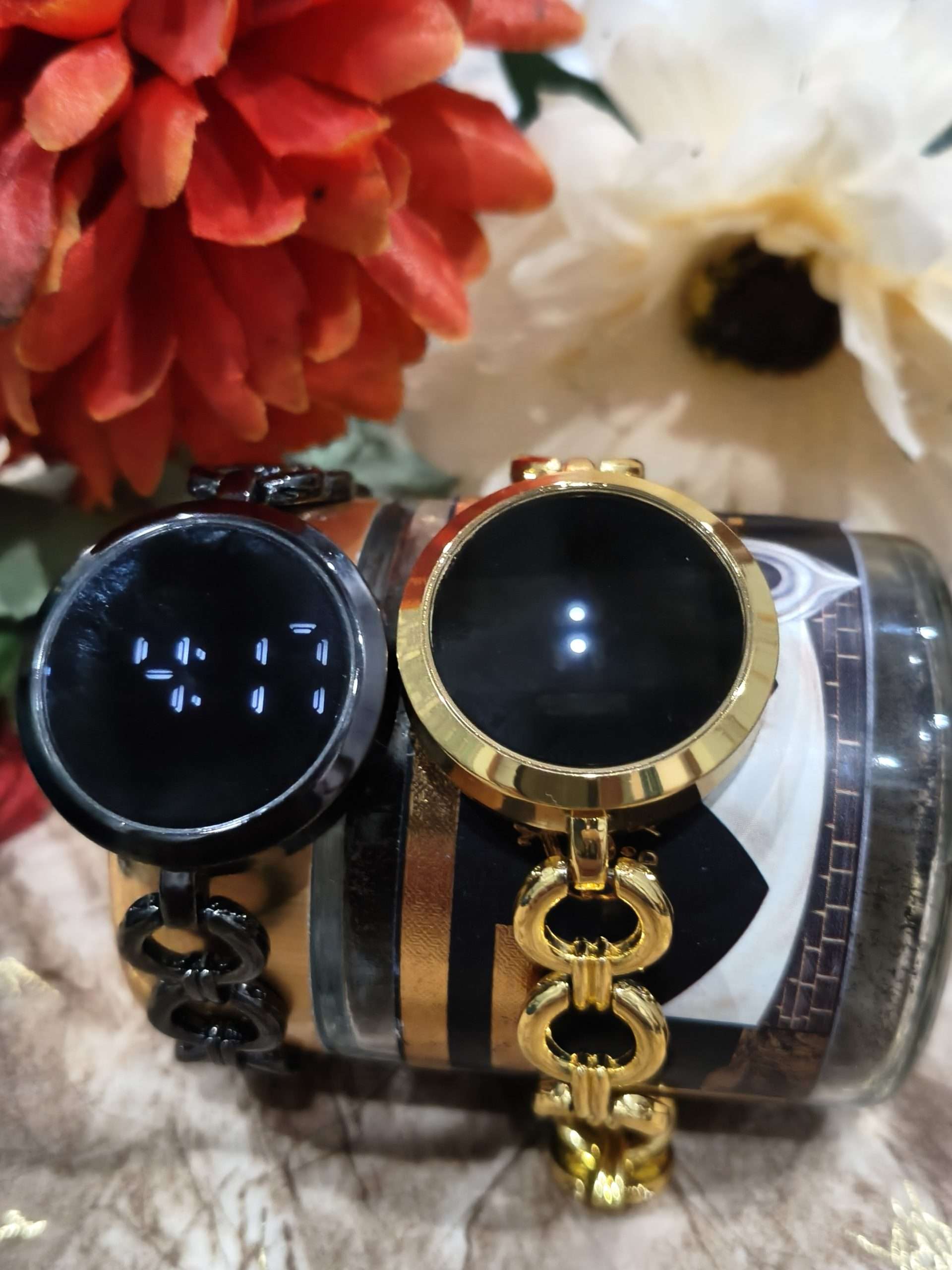 Women's Fashion Small Simple Touch Screen Chain Watch Women Steel Belt Student Bracelet Electronic Women Fashion Watch - Image 2